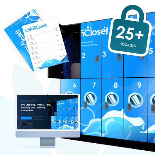 Growth Bundle | 25 Lockers | 5 Locations Laundry Locker Package Laundry Wise